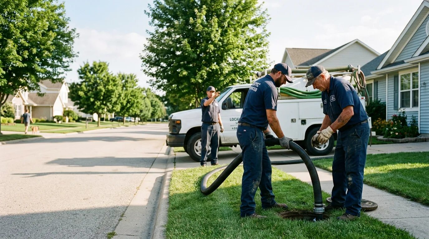 Septic Tank Cleaning in Easton, PA